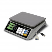 Торговые настольные весы M-ER 328 AC-32.5 TOUCH-M LCD RS232 и USB