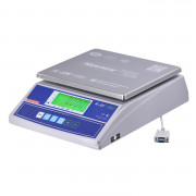 Фасовочные настольные весы M-ER 326 AF-15.2 Cube LCD RS232 (двойной дисплей)