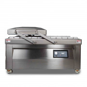 Напольный вакуумный упаковщик HVC-720S/2B-G (нерж., газ, обрезка, эл панель)