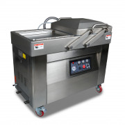 DZQ-610/2SA (ОБРЕЗКА, BUSCH)/(HVC-610S/2A-G) нерж. Напольная двухкамерная вакуум-упаковочная машина