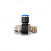 Фитинг с дросселем от пневмоцилиндра LPF-1000T (G3/8, 8 мм)